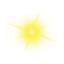 Жёлтая звезда с лучами